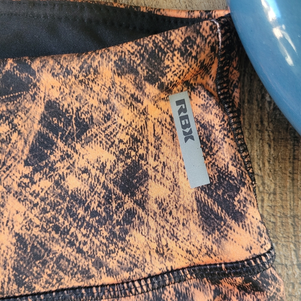 RBX Active Leggings, Purple and Orange, Women's Medium - Picture 3 of 5